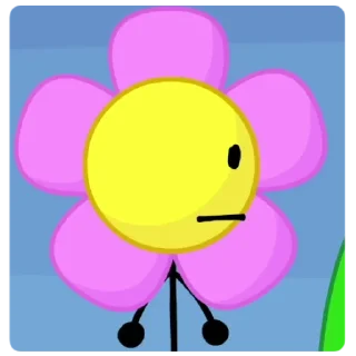 🌸 emoji BFDI - Flower! | @tavloi Telegram sticker 13 of 75