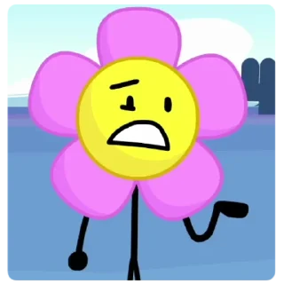 🌸 emoji BFDI - Flower! | @tavloi Telegram sticker 20 of 75