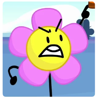 🌸 emoji BFDI - Flower! | @tavloi Telegram sticker 24 of 75