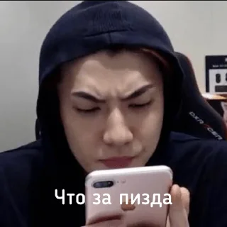 🤨 emoji Bitch it’s Exo Telegram sticker 7 of 84