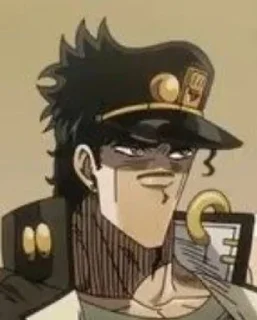 😶 emoji JoJo Telegram sticker 6 of 24