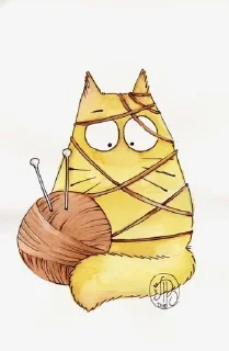 🙄 emoji Kotiki Telegram sticker 9 of 14