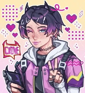 🌟 emoji Clove|Valorant Telegram sticker 6 of 43