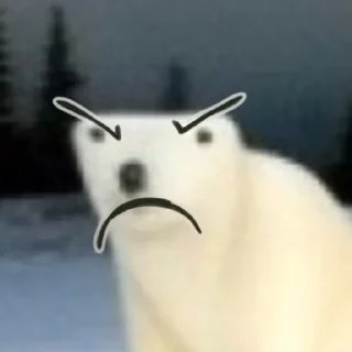 😡 emoji медвед от Еленачки Telegram sticker 3 of 17
