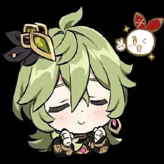 🌟 emoji Collei☘️ Telegram sticker 17 of 48