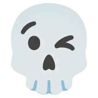 🌟 emoji Скелетон Эмодзи Telegram sticker 10 of 90