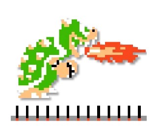 😤 emoji Mario: 8 bit Telegram sticker 20 of 24