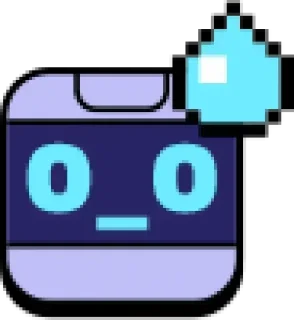 😳 emoji 8 Bit, sbornik stikerov Telegram sticker 10 of 89