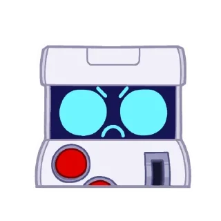 😡 emoji 8-BIT Telegram sticker 18 of 28