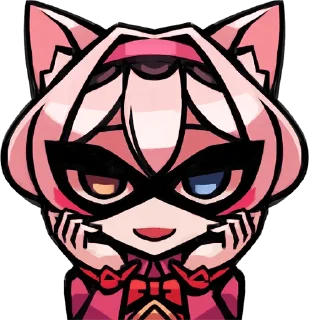 😸 emoji Phantom Rose :: @line_stickers Telegram sticker 18 of 24