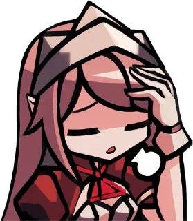 😌 emoji Phantom Rose :: @line_stickers Telegram sticker 12 of 24