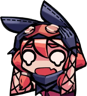 😬 emoji Phantom Rose :: @line_stickers Telegram sticker 5 of 24