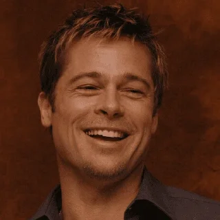 Sticker from Brad Pitt @JakeGyllen