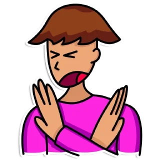 🙅 emoji Булавопак Telegram sticker 7 of 80