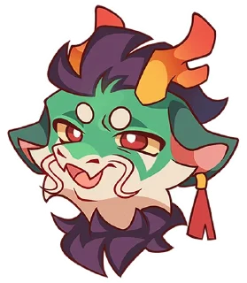 🗿 emoji Грин без надписей @stickers_vk Telegram sticker 12 of 49