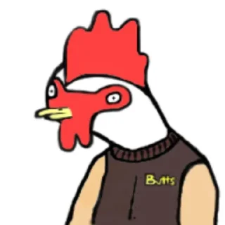 😑 emoji HOTLINE MIAMI Telegram sticker 8 of 20