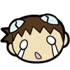 😭 emoji евангелион ☆ @cute_stickers_emoji  ☆ Telegram sticker 5 of 40