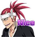 😏 emoji BLEACH Telegram sticker 6 of 40