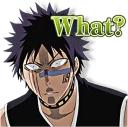 😨 emoji BLEACH Telegram sticker 14 of 40