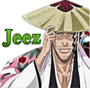 😏 emoji BLEACH Telegram sticker 20 of 40