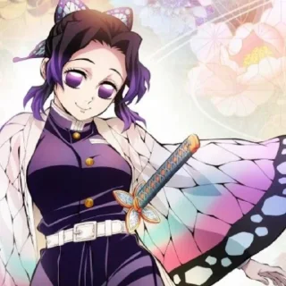 🦋 emoji Kocho Shinobu Telegram sticker 24 of 30