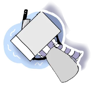 😭 emoji Клаус ( не тумбочка !) Telegram sticker 6 of 18