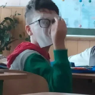 🤨 emoji высокая самооценка Telegram sticker 12 of 30
