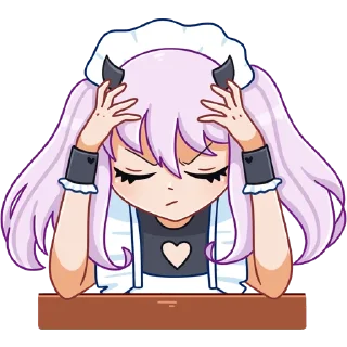 😔 emoji Алекса | @sovavrestickers Telegram sticker 10 of 48