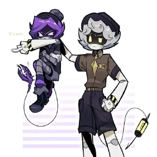 🌃 emoji N × Uzi @Shadowvanilas Telegram sticker 6 of 44