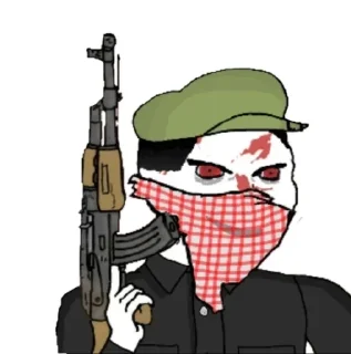 😠 emoji АНАРХИЯ МАМА Telegram sticker 3 of 19