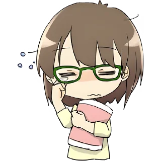 😥 emoji Умные тяночки @Nyasticks Telegram sticker 7 of 42