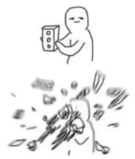 ☹️ emoji silly reaction images Telegram sticker 7 of 120