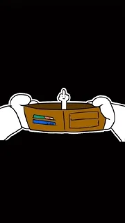 🖕 emoji АНИМАТОРЫ Telegram sticker 13 of 19