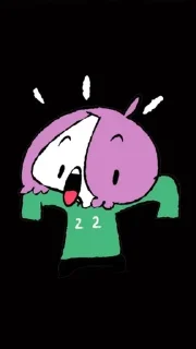 😮 emoji АНИМАТОРЫ Telegram sticker 19 of 19