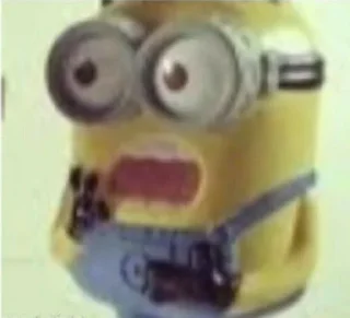 😱 emoji Minion's for Darya aka Aiva Telegram sticker 10 of 76