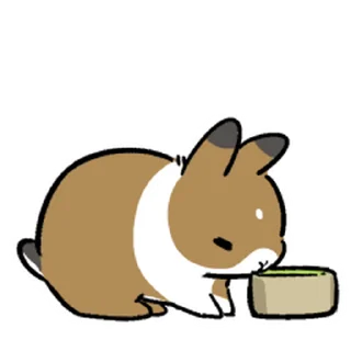 😊 emoji ˚✧₊ Rabbits 🐇  ⁎⁺✧༚ Telegram sticker 6 of 120