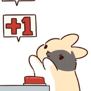 😊 emoji ˚✧₊ Rabbits 🐇  ⁎⁺✧༚ Telegram sticker 21 of 120