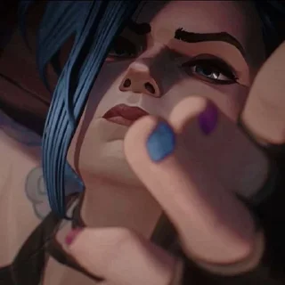 🔫 emoji ~Jinx~🎞 Telegram sticker 7 of 14
