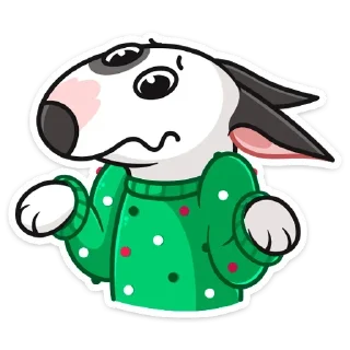 🤷‍♂️ emoji Новогодний Такер (@TgSticker) Telegram sticker 12 of 48