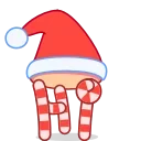👋 emoji Santa's Crab Telegram sticker 5 of 15