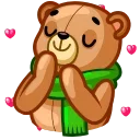 😌 emoji Scarf Ace Telegram sticker 17 of 24