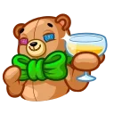 🍷 emoji Scarf Ace Telegram sticker 16 of 24
