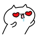 😍 emoji NOT A CAT @IMG2D Telegram sticker 13 of 25