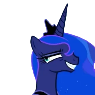 😁 emoji Luna | @MyLittlePony_bots Telegram sticker 17 of 51