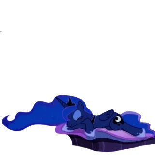 🌠 emoji Luna | @MyLittlePony_bots Telegram sticker 6 of 51