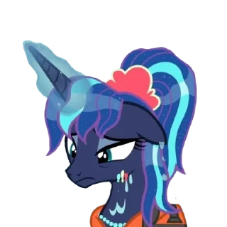 😕 emoji Luna | @MyLittlePony_bots Telegram sticker 18 of 51