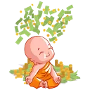 Sticker from Buddha Crypt !