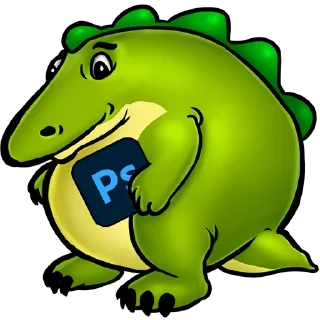Sticker from Динозавры Фотошопа 23gradusa & SURKOV.94