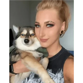 🐶 emoji Rhea Ripley Telegram sticker 15 of 27