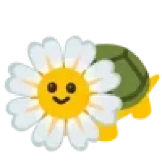 🌼 emoji turtle @TgEmodziBot Telegram sticker 13 of 39